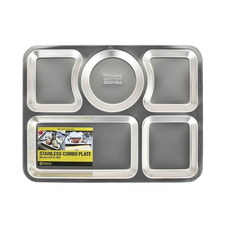 STAINLESS COMBO PLATE C