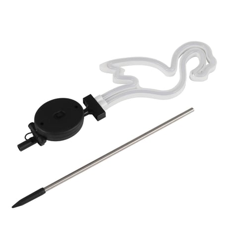 SOLAR NEON LIGHT FLAMINGO