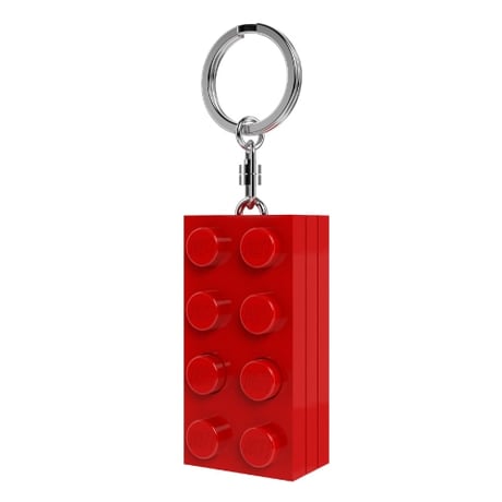 LEGO　2×4ブリックキーライト RD
