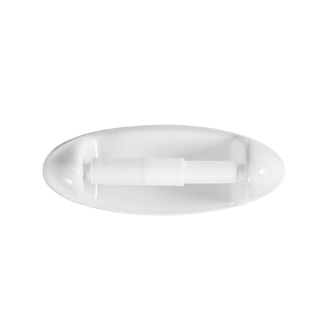 Porcelain toilet paper holder