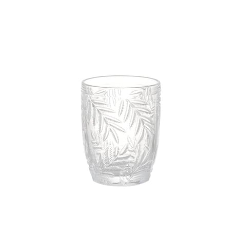 GLASS TUMBLER  "FERN"