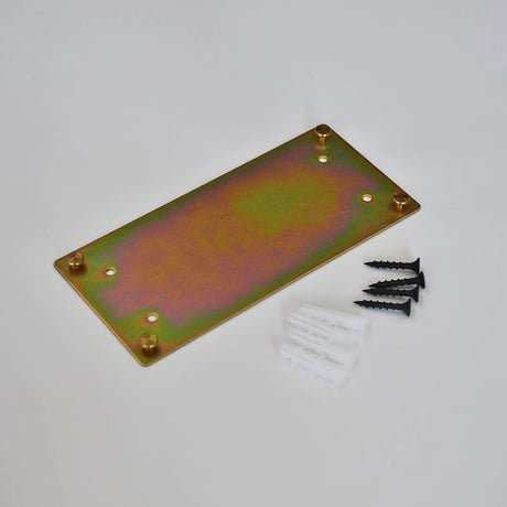 DOUBLE FACE CLOCK RECTANGLE GRAY