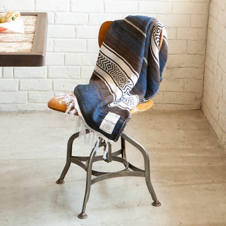 MEXICAN THROW NAVY BLUE