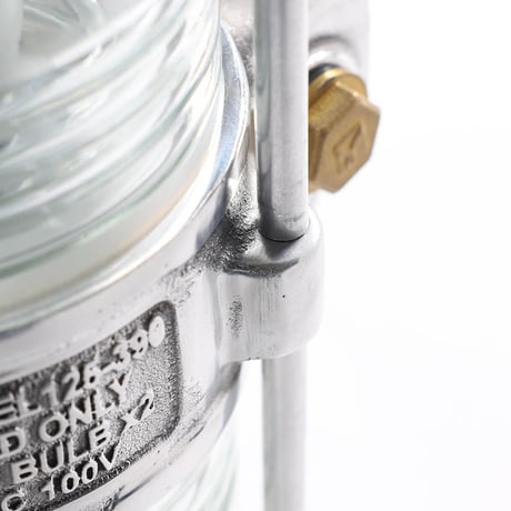 ALUMINUM TWIN GLASS WALL LAMP