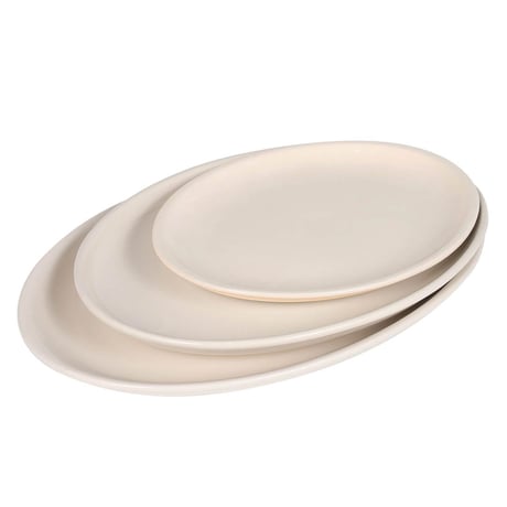 Land oval plate