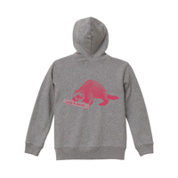 L&B Beaver Hoodie -Kids- / Mix Gray