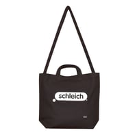 2way tote bag　Black / Schleich LOGO