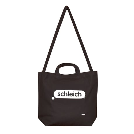 2way tote bag　Black / Schleich LOGO