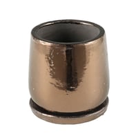 Round pot M / Bronze
