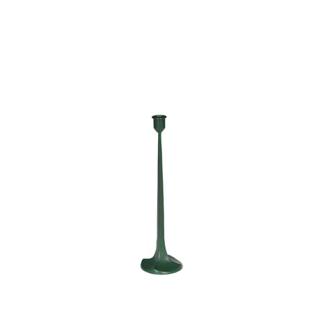 IRON CANDLE HOLDER DIAMOND GREEN M