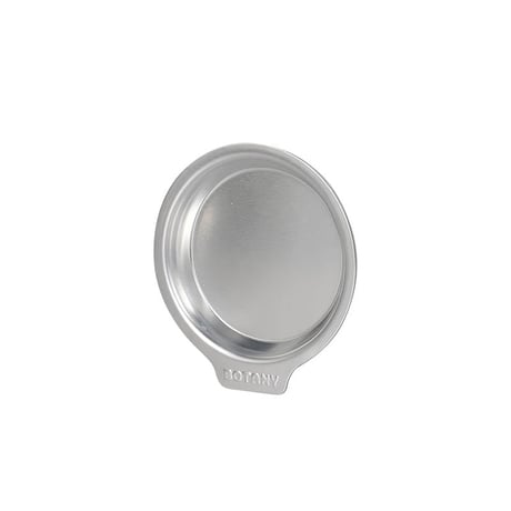 Aluminum saucer