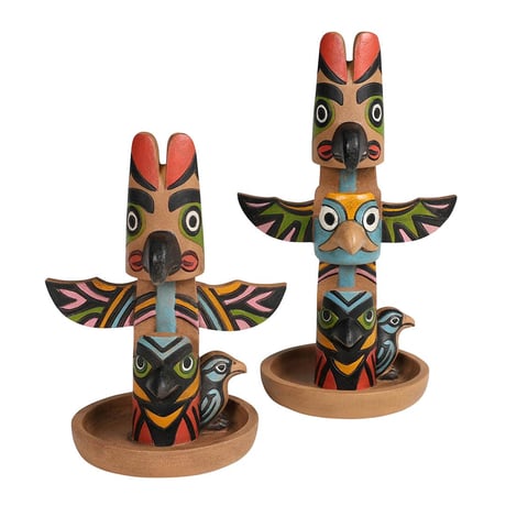 SCULPTURE POLE DUO