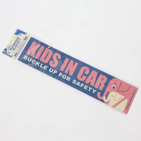 CAR MESSAGE MAGNET KIDS IN CAR