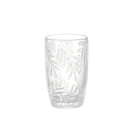 GLASS TUMBLER  "FERN"