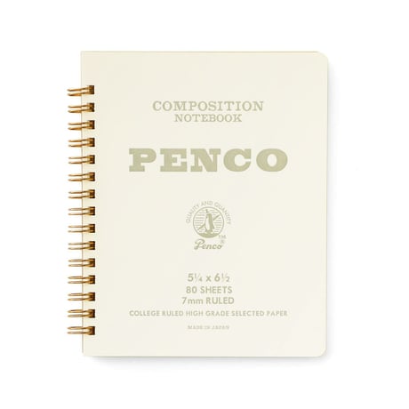 penco Coils Notebook - M_WH