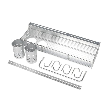 Aluminum wall rack