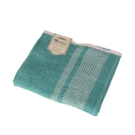 Waffle indie towel  Gray green