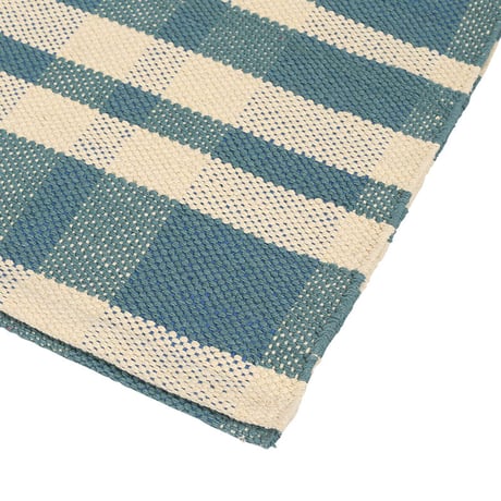 COTTON HANDLOOM MAT GREEN 500×750