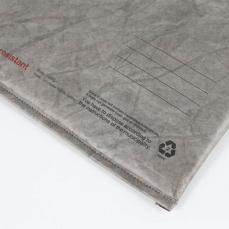 PADDED ENVELOPE BAG FOR "15 INCH LAPTOP" GRAY