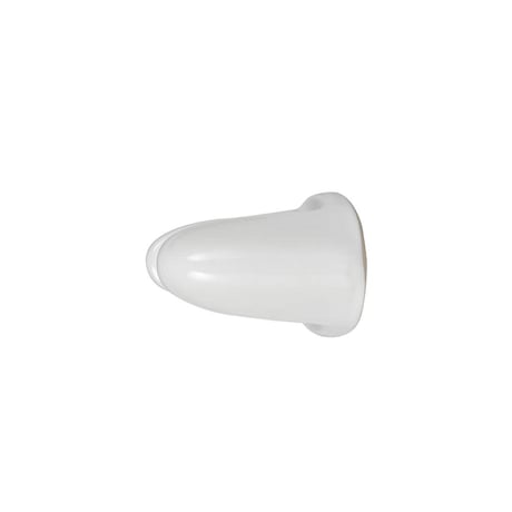 Porcelain toilet paper holder