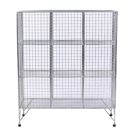 WIRE LOCKER 3 COLUMNS BY 3 LAYERS