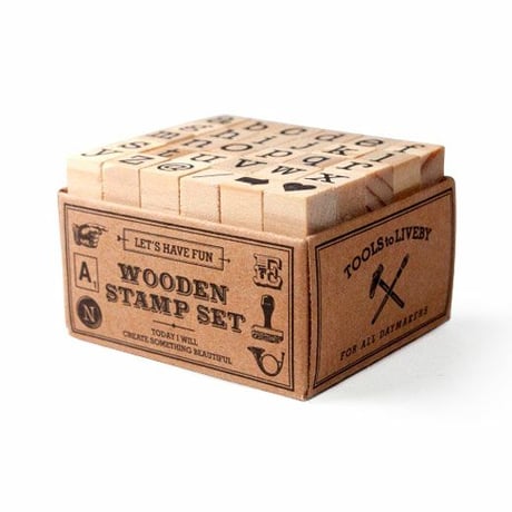 TOOLS to LIVEBY Alphabet stamp_B
