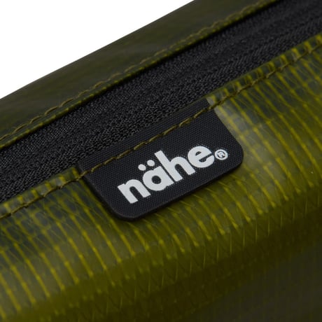nähe ソフトグリッドポーチ ワイド_オレンジ