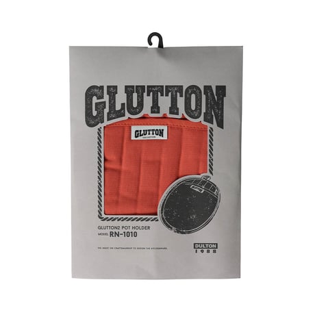 GLUTTON2 POT HOLDER ORANGE