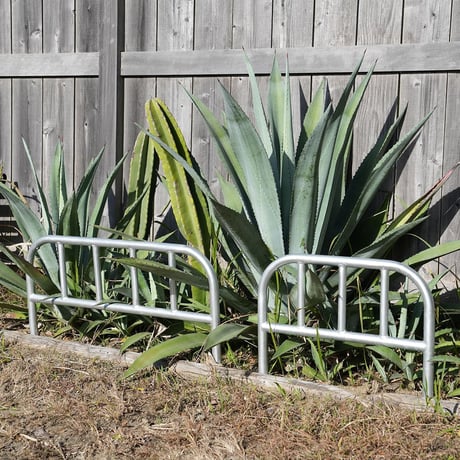 GALVANIZED GARDEN EDGE FENCE L