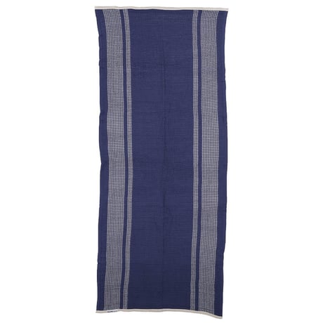 Waffle indie towel  Blue