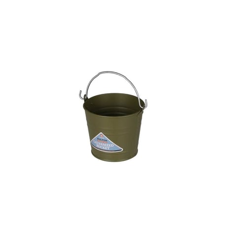Galvanized bucket