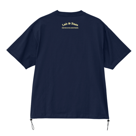 L&B Relax fit "CHARR" T-Shirt / Navy