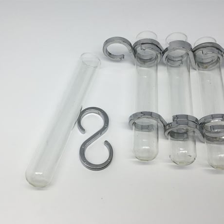 Link tube vase  Silver