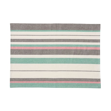 KITCHEN CLOTH STRIPY BROWN/GREEN
