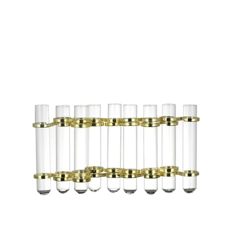 Link tube vase  GOLD