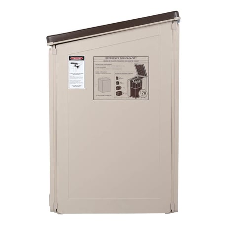 Delivery box brown