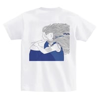 『VIA』アートワーク バックプリントTシャツ