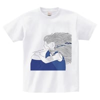 『VIA』アートワーク フロントプリントTシャツ
