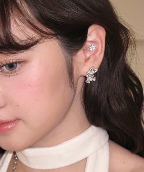 Bunny glitter pierce