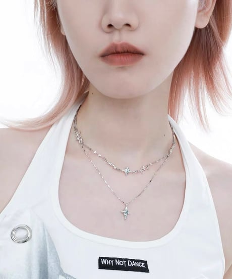 Ice stardust necklace