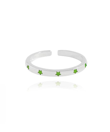 Colorful star ring
