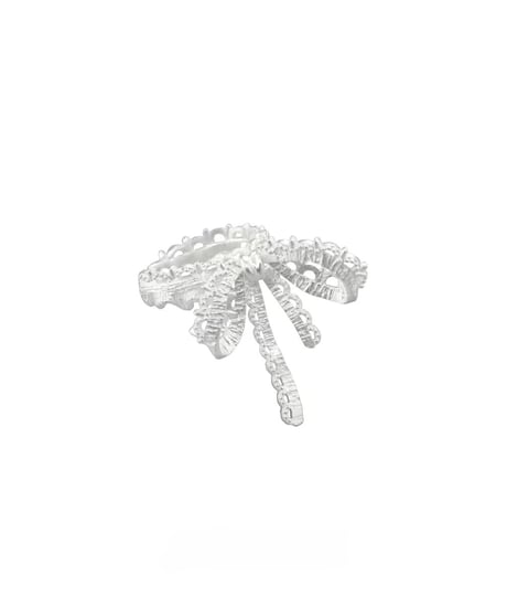 Veil ribbon earcuff