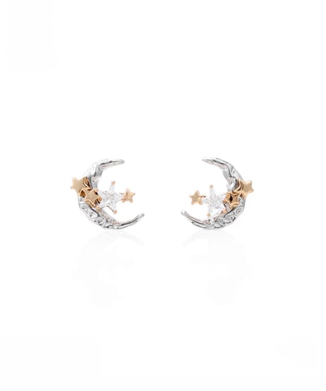 Moon and stars pierce