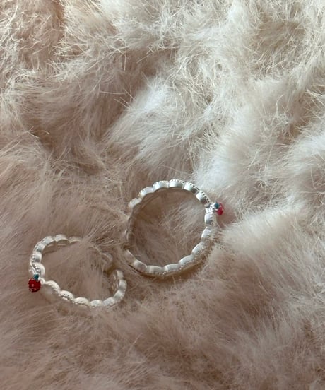 Strawberry sweet ring