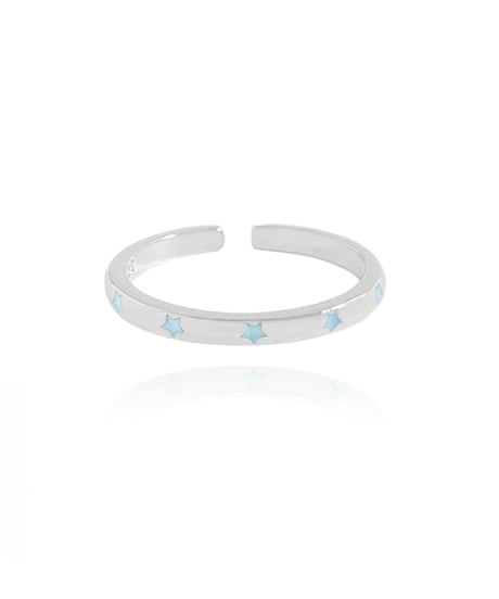 Colorful star ring
