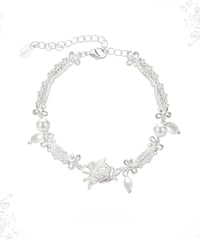 Rose veil bracelet