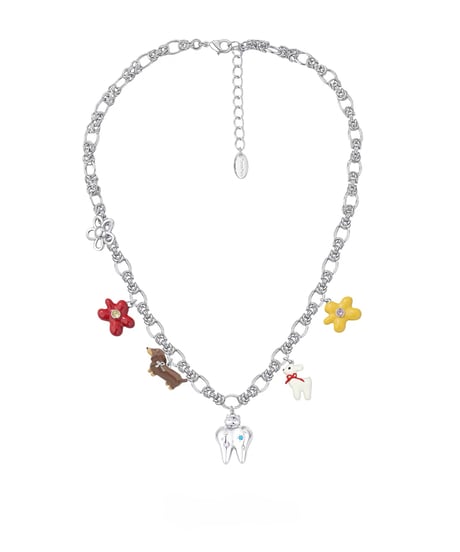 Happy charm necklace