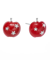 Apple star pierce & earcuff