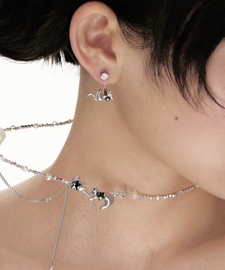 Cat ribbon pierce