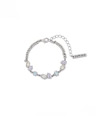 Blue purple stone bracelet